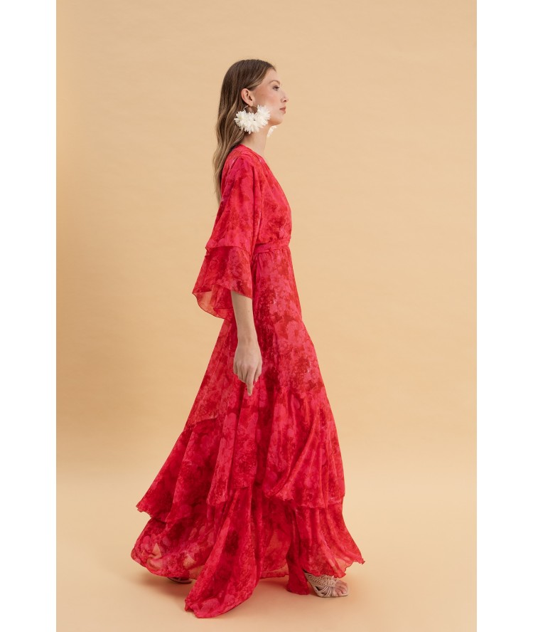 Eveleya Ruby Rose Maxi Dress
